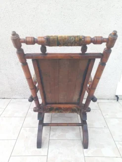 Pamono Napoleon III Bamboo Style Rocking Chair Best
