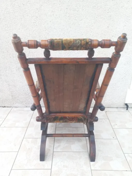 Pamono Napoleon III Bamboo Style Rocking Chair Best