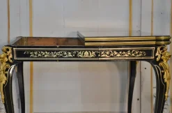 Pamono Napoleon III Darkened Wood Game Table Outlet