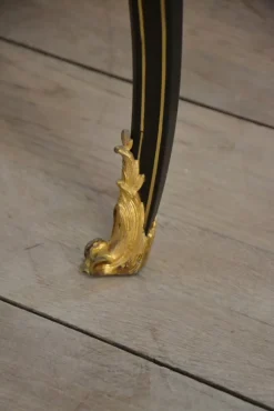 Pamono Napoleon III Darkened Wood Game Table Outlet