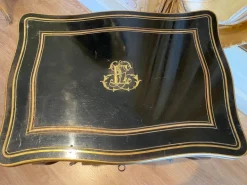 Pamono Napoleon III Ebony Worktable / Vanity Table from Diehl, Paris, 19th Century Clearance