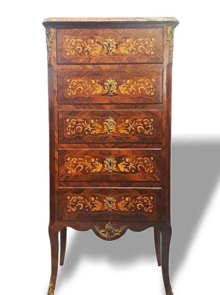 Pamono Napoleon III Inlaid Secretary, France Sale