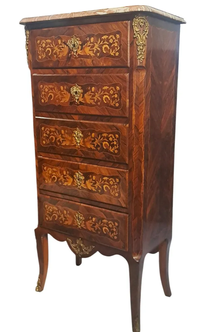 Pamono Napoleon III Inlaid Secretary, France Sale
