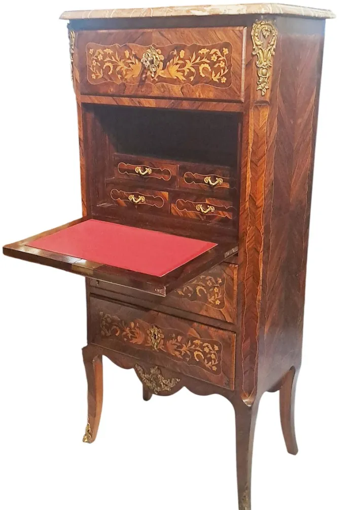 Pamono Napoleon III Inlaid Secretary, France Sale