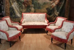 Pamono Napoleon III Living Room Set, Set of 5 Discount