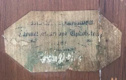 Pamono Napoleon III Mahogany and Veneer Bedside Table, 19th Century Best