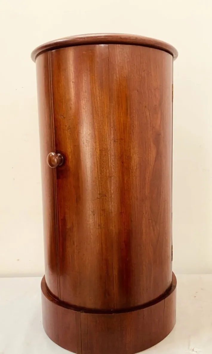 Pamono Napoleon III Mahogany and Veneer Bedside Table, 19th Century Best