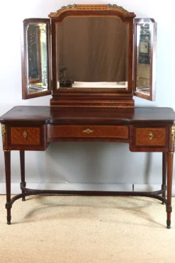 Pamono Napoleon III Marquetry Dressing Table Outlet