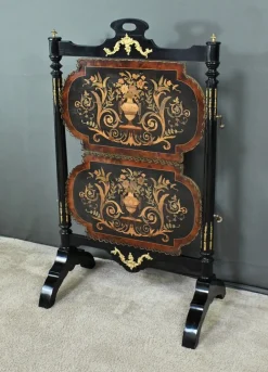Pamono Napoleon III Marquetry Serving Trolley, 19th Century Online