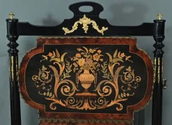 Pamono Napoleon III Marquetry Serving Trolley, 19th Century Online