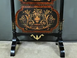 Pamono Napoleon III Marquetry Serving Trolley, 19th Century Online