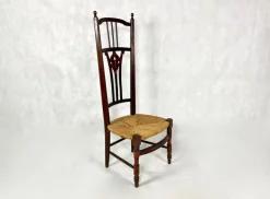 Pamono Napoleon III Straw Nanny Chair, 1800s Online