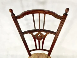 Pamono Napoleon III Straw Nanny Chair, 1800s Online