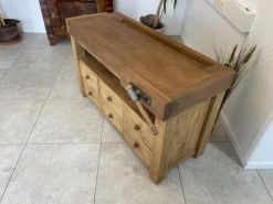 Pamono Narrow Workbench with Drawers Clearance