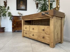 Pamono Narrow Workbench with Drawers Clearance