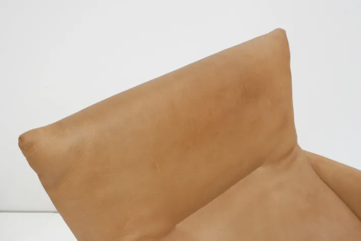 Pamono Natural Leather Rocking Chair from de Sede, Switzerland, 1970s Online