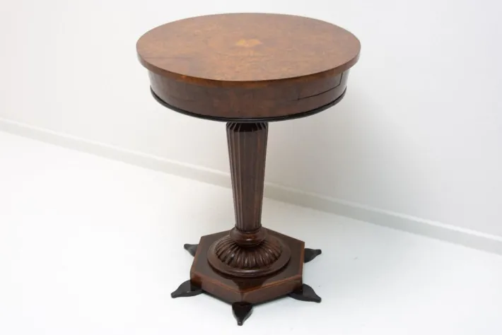 Pamono Neo-Baroque Card Table, Austria-Hungary, Late 19th Century Online