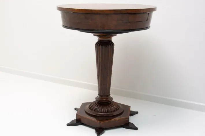 Pamono Neo-Baroque Card Table, Austria-Hungary, Late 19th Century Online