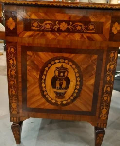 Pamono Neoclassical Chest of Drawers with Inlay Outlet