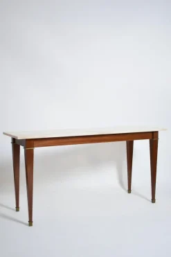 Pamono Neoclassical Mahogany Console Table, 1960s Sale