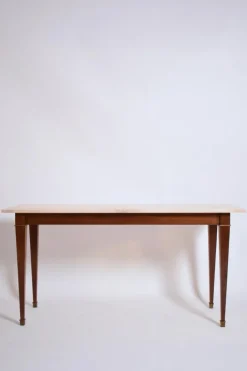 Pamono Neoclassical Mahogany Console Table, 1960s Sale