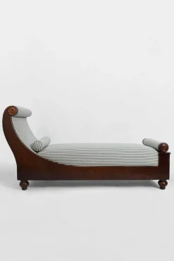 Pamono Neoclassical Mahogany Daybed, 19th Century