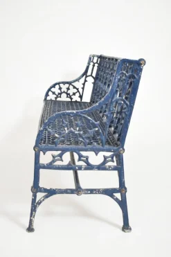 Pamono Neo-Gothic Cast Iron Bench, 19th Century Clearance