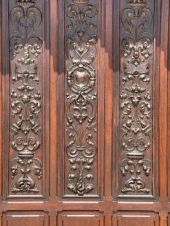 Pamono Neo-Gothic Castle Safe Bench New