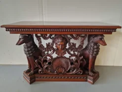 Pamono Neo-Renaissance Style Mahogany Console Discount