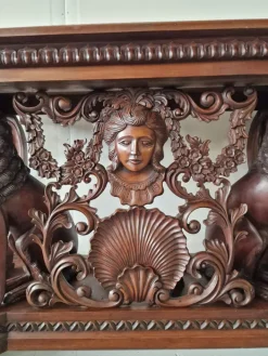 Pamono Neo-Renaissance Style Mahogany Console Discount