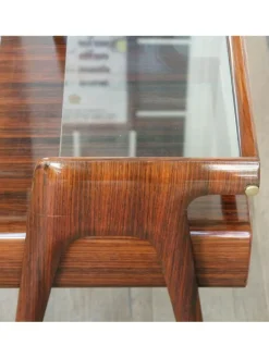 Pamono Nightstand with Drawer, Italy, 1950s New