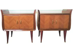 Pamono Nightstands Attributed to Paolo Buffa, 1950s, Set of 2 Sale