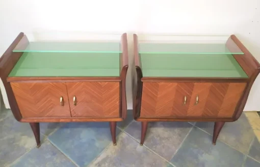 Pamono Nightstands Attributed to Paolo Buffa, 1950s, Set of 2 Sale