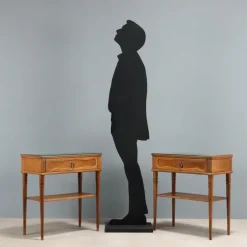 Pamono Nightstands, 1950s, Set of 2