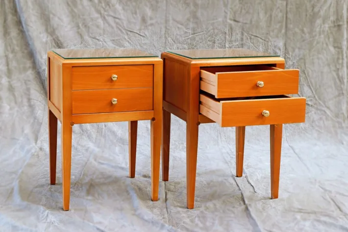 Pamono Nightstands with Drawers, 1970s, Set of 2 Best