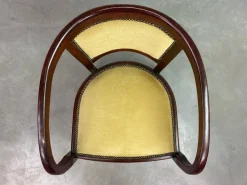 Pamono No. 6521 Armchairs attributed to Otto Wagner for Thonet, 1890s, Set of 2 Best