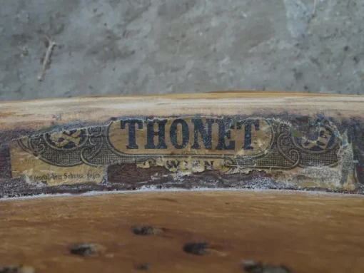Pamono No. 209 B9 Armchair with Star-Shaped Seat from Thonet, 1905 Outlet