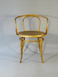 Pamono No. 209 B9 Armchair with Star-Shaped Seat from Thonet, 1905 Outlet