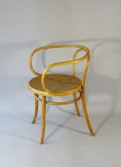 Pamono No. 209 B9 Armchair with Star-Shaped Seat from Thonet, 1905 Outlet