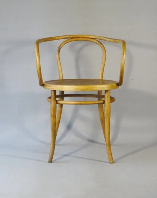 Pamono No. 209 B9 Armchair with Star-Shaped Seat from Thonet, 1905 Outlet