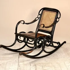 Pamono No. 3 Bentwood Rocking Chair from Thonet New