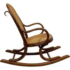 Pamono No. 2 Children's Rocking Chair attributed to Thonet, 1920s Best