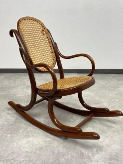 Pamono No. 2 Children's Rocking Chair attributed to Thonet, 1920s Best