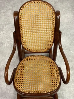 Pamono No. 2 Children's Rocking Chair attributed to Thonet, 1920s Best
