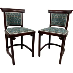 Pamono No. 423 Salon Chairs attributed to Josef Hoffmann for J&J Kohn, 1905, Set of 2 Outlet
