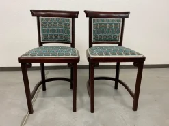 Pamono No. 423 Salon Chairs attributed to Josef Hoffmann for J&J Kohn, 1905, Set of 2 Outlet