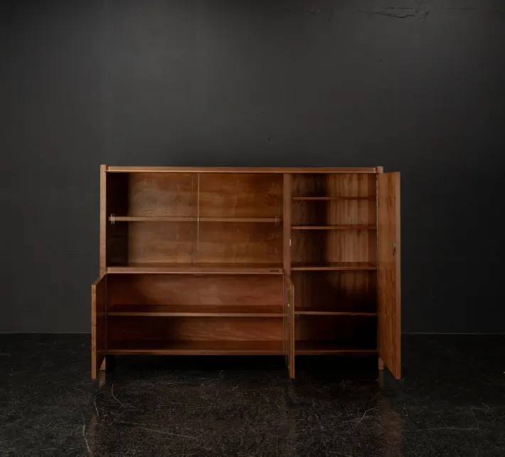 Pamono No. 37 Sideboard in Walnut by Bruno Paul for VEB Deutsche Werkstätten Hellerau, 1935 Online
