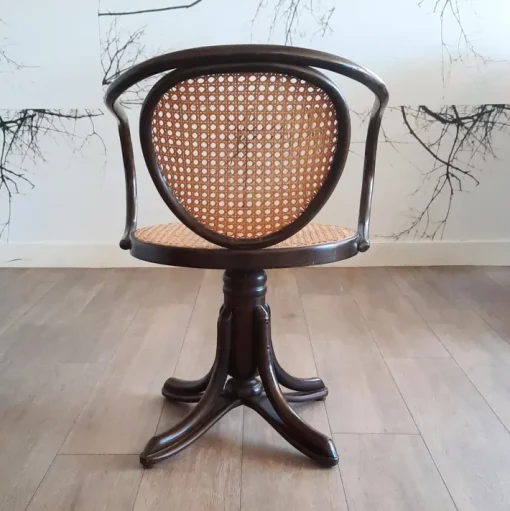 Pamono No. 5501 Swivel Chair in Bentwood from Thonet/ZPM Radomsko, 1960s Best