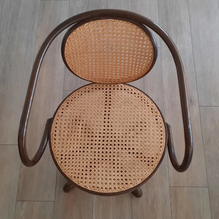 Pamono No. 5501 Swivel Chair in Bentwood from Thonet/ZPM Radomsko, 1960s Best