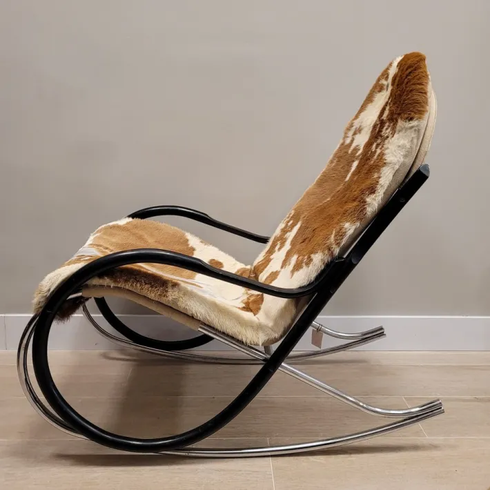 Pamono Nonna Rocking Chair by Paul Tuttle for Strässle International, Switzerland, 1970s Discount